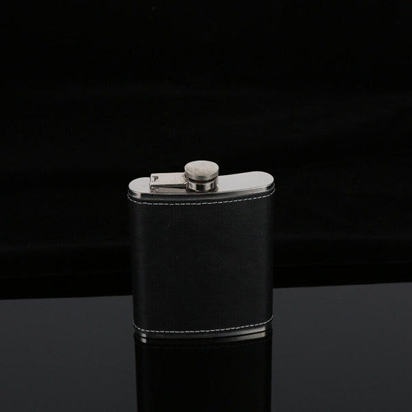 Stainless Steel Pocket Hip Flask Alcohol Whiskey Liquor Screw Cap 5-9 OZ