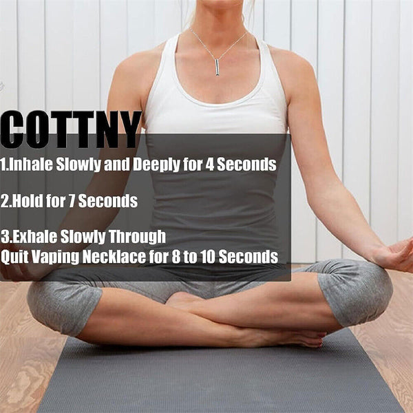 Breathlace Necklace Quit Smoking, The Breathlace Anxiety Reliever Necklace AU