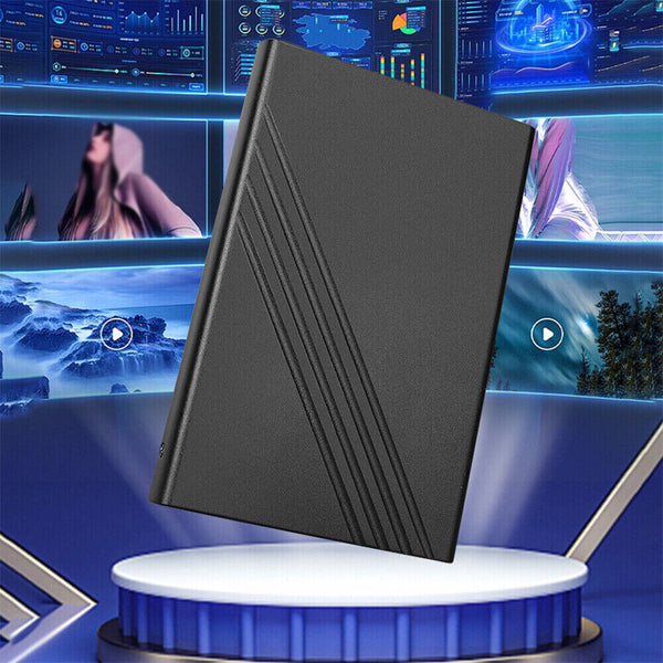 1/2x 2.5inch External Hard Drive 6TB Mobile Hard Drive Enclosure USB3.0 Portable