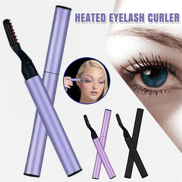 UP 3x Electric Heated Eyelash Curling Long Lasting Eye Lashes Curler Makeup Tool