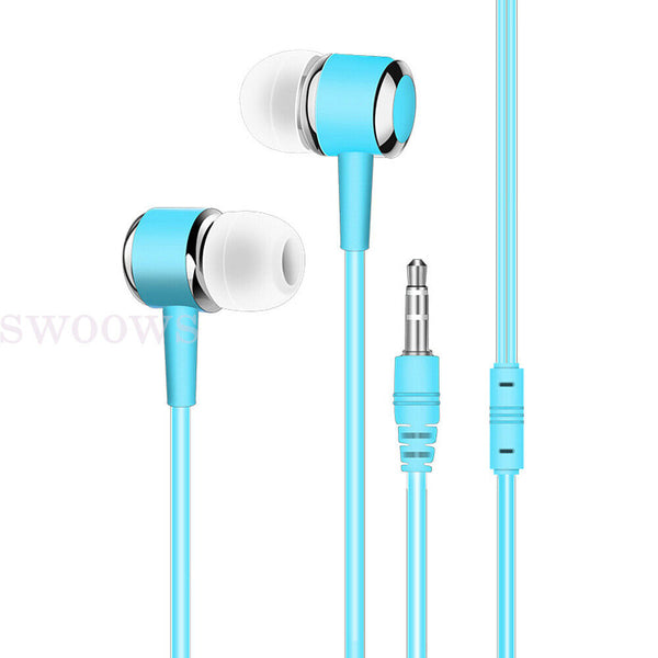 In-Ear Sleep Earphone Anti Noise Ultra Soft Headphone Earbuds Headsets Phones AU