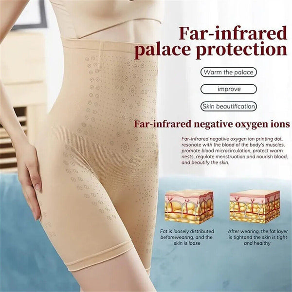 Far Infrared Negative Oxygen Ion Fat Burning Tummy Control & Detox Bodysuit