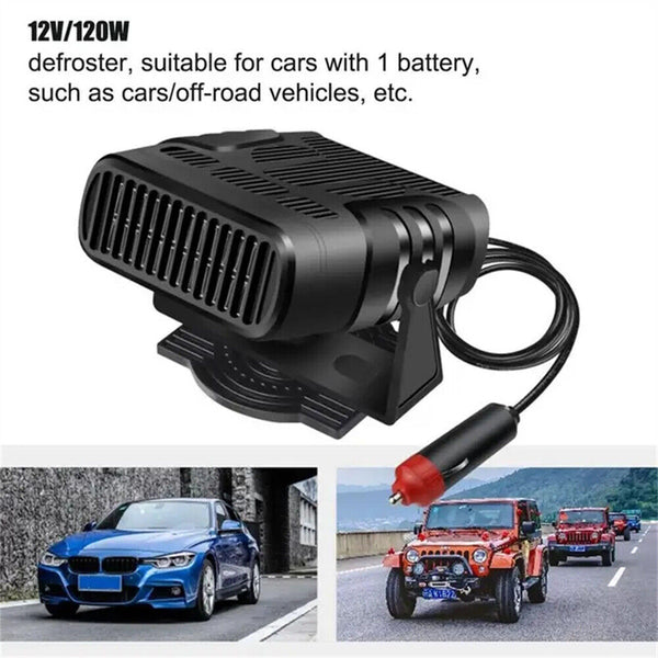 Portable Car Vehicle Heater Fan Ceramic Heating Defroster Demister DC 12V AU