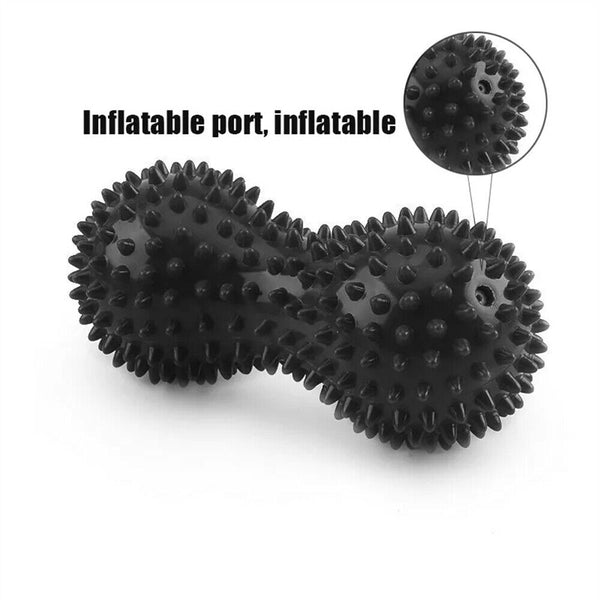 Plantar Fasciitis Foot Massage Roller with Spiky Ball for Pain Muscle Therapy AU