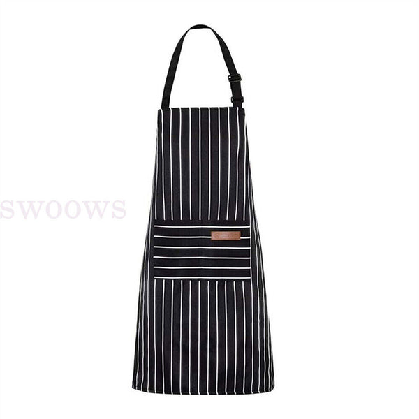 Adjustable Apron Hanging Neck Cooking Kitchen Baking Bar BBQ Chefs 2 Pockets