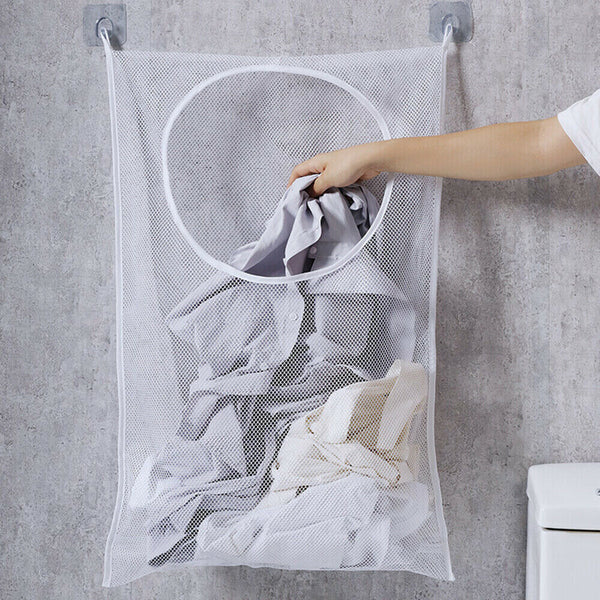 Hanging Laundry Hamper Basket Storage Clothes Bag Washing Bin Toy Organiser