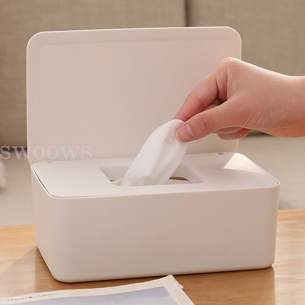 Tissue Box Dispenser Paper Storage Holder Napkin Case Organizer Cover New