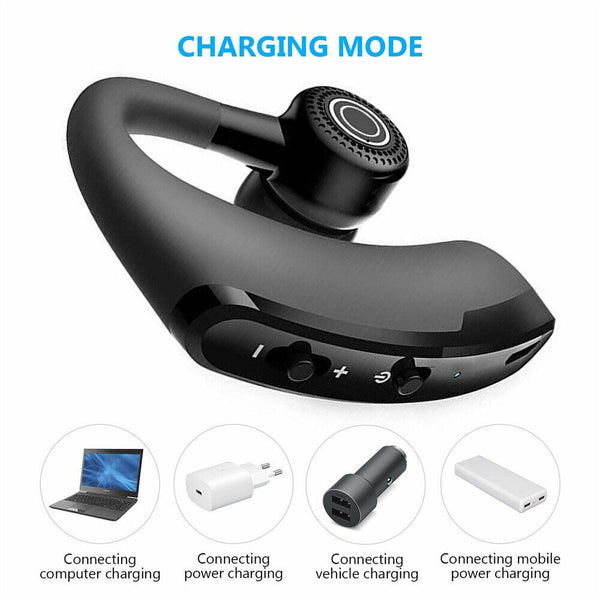 Wireless Bluetooth Earpiece Earphone In-Ear Single Earphones Handsfree Headset