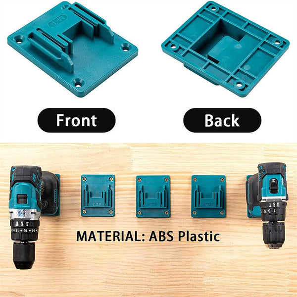 5/10 Slots Tool Holder For Bosch/Makita Bracket 18V Lithium Battery Machine Rack