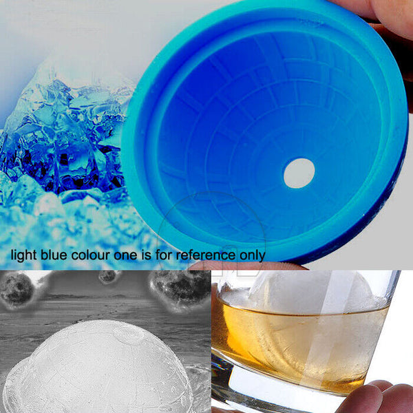 3D Round Star Wars Silicone Ice Cube Tray Ball Maker Whiskey Chocolate Mould DIY