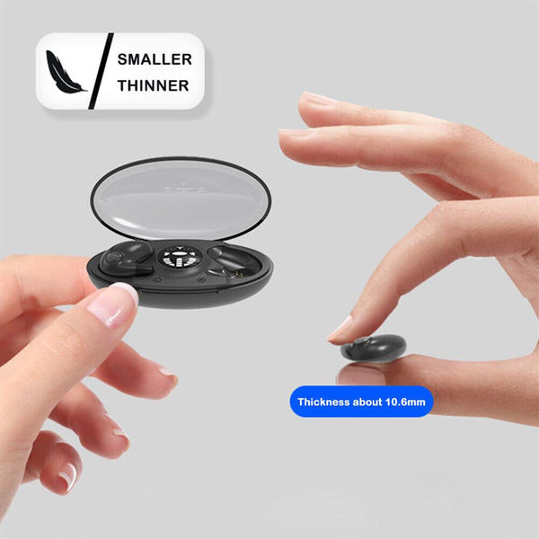 Invisible Sleep Wireless Earphone Tws Bluetooth 5.3 Headphones Hidden Earbuds