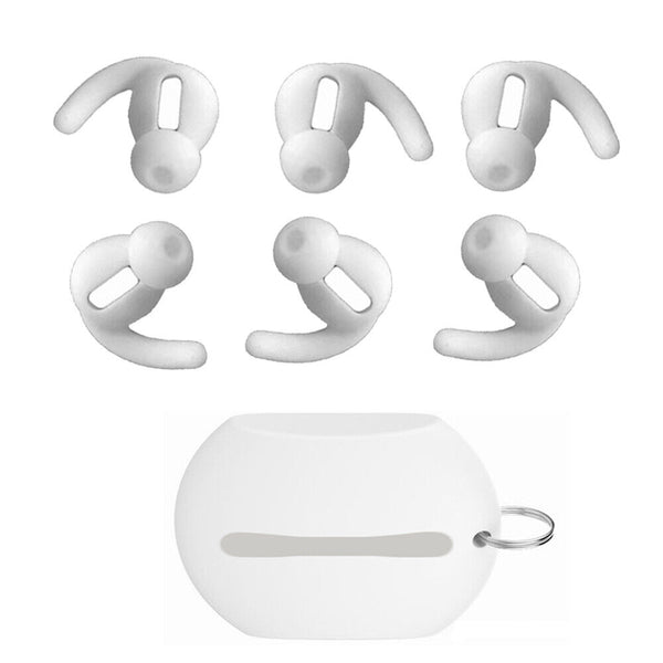 Silicone Ear Hook For Apple AirPods Ear Tips + Case Earpod Cover Earbuds