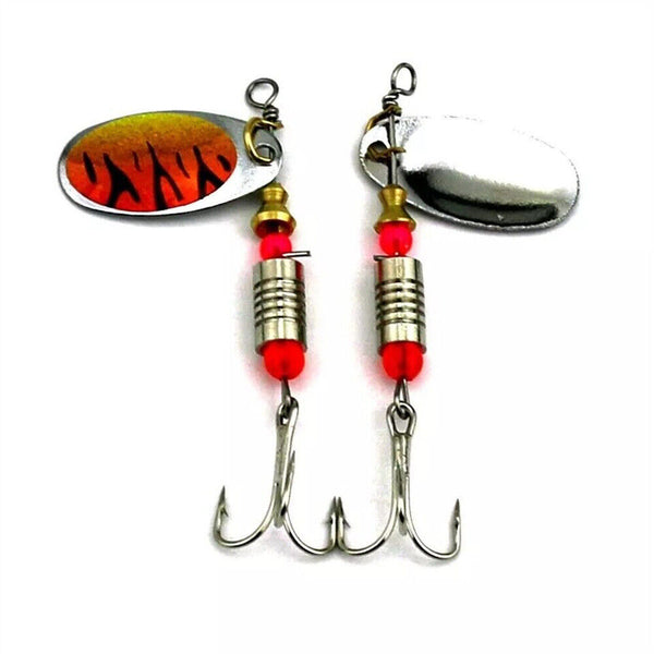 5/10x Redfin Trout Spinners Spoon Bait Fishing Lure Metal Lures Bass Tackle