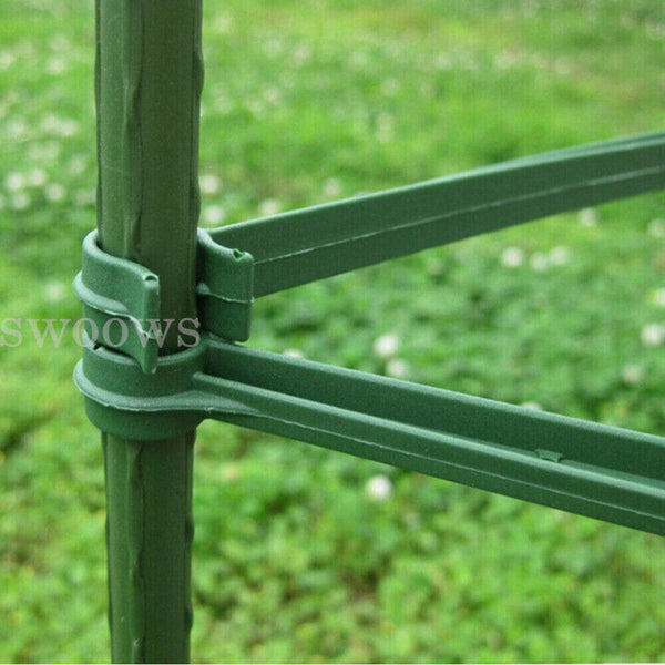 12/120 Stake Arms for Garden Tomato Cage Plant Growth Aid Plant Stem Support Kit