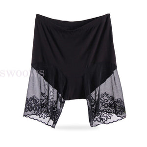 Women Under Skirt Safety Invisible Slip Shorts Underwear Slim Panty Women AU