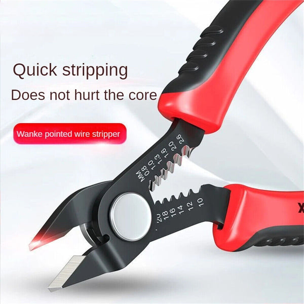 Multifunction Wire Stripper Wire Cutter Pliers Terminal Crimper Insulated Handle