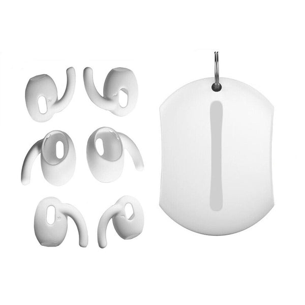 Silicone Ear Hook For Apple AirPods Ear Tips + Case Earpod Cover Earbuds