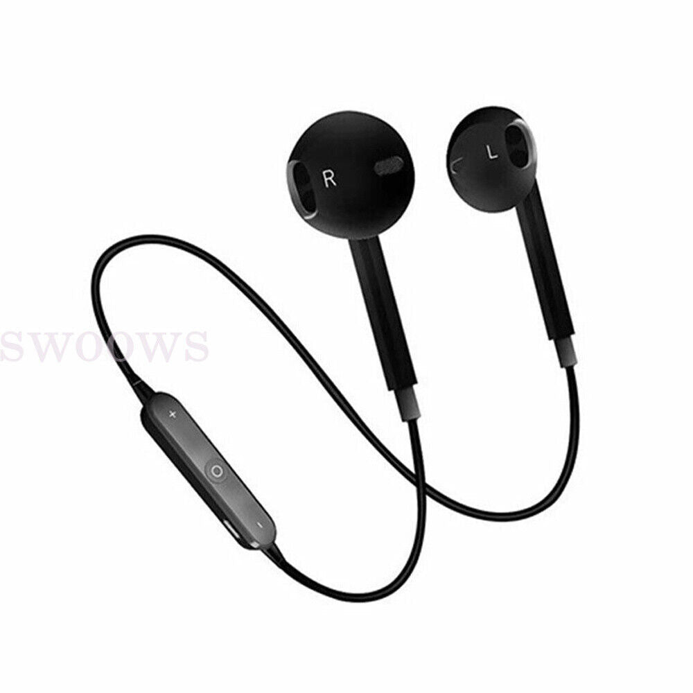 Sweatproof Wireless Bluetooth Earphones Headphones Sport Gym For iPhone iPad