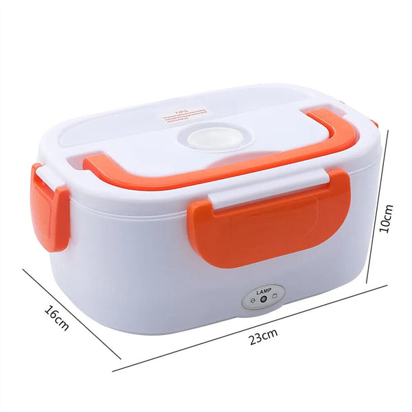 Portable Electric Heated Car Plug Heating Lunch Box Bento Food Warmer 12-24V AU