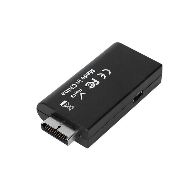 AU PS2 to HDMI Video Converter Composite AV to HDMI PlayStation 2 HD Adapter AU