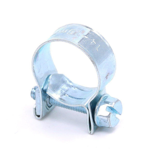 Mini Hose Clip Nut & Bolt Fuel-Line Clamp Petrol Pipe Diesel Air Small Clamp