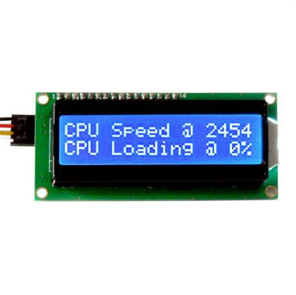 1602 16X2 LCD Display IIC/I2C/TWI/SPI Serial Interface Module For Arduino