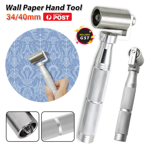 Wallpaper Seam Roller Wall Sticker Flat Pressure Wheel Bearing Stainless Steel