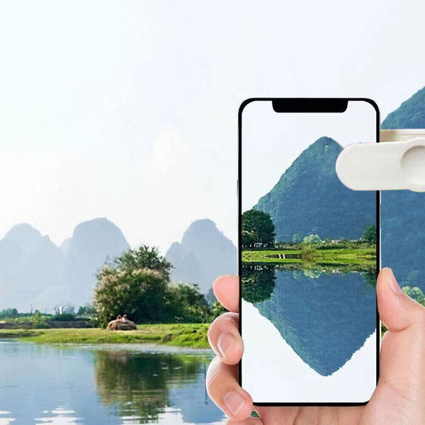 Smartphone Camera Mirror Reflection Clip Kit Selfie Sky Set for Phone Shooting