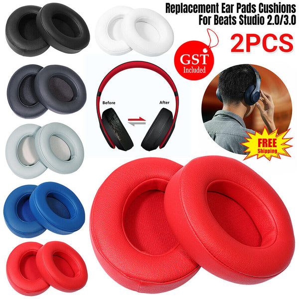 Replacement Ear Pads Cushions For Beats Studio 2.0/3.0 Wired/Wireless Headphones