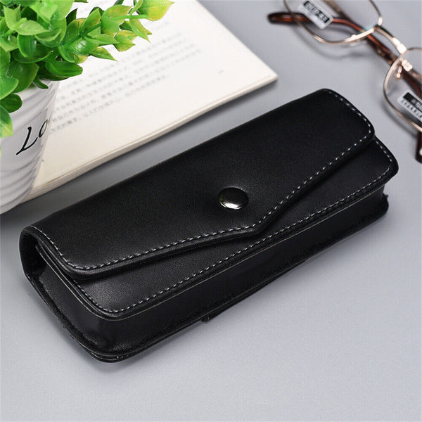 Belt Wearable Glasses Storage Box PU Glasses Case Carrying Cases Phone Bags AU