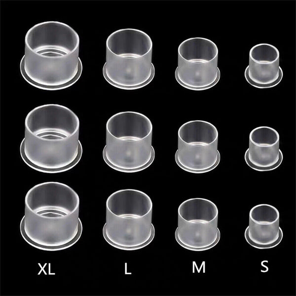 Tattoo Ink Cups Caps Pots Pigment Cosmetic Microblading Color Holder S/M/L/XL