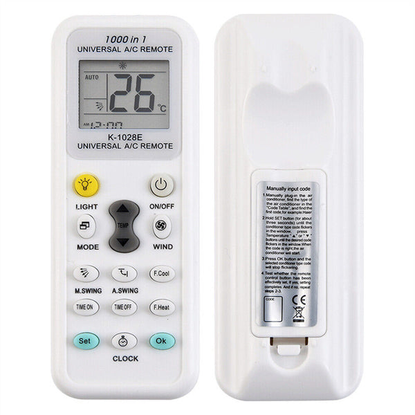 Universal A/C Air Conditioning Remote Control Air Con ALL MAJOR BRANDS LCD DGS