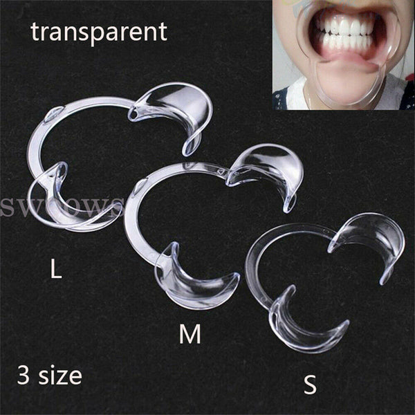 Up 20PCS Cheek Retractors Teeth Whitening Lip & Mouth Opener Holder Dental SML