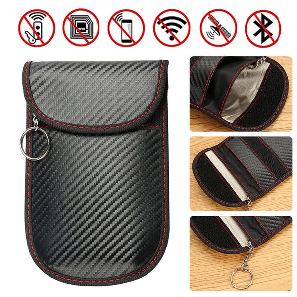 1-4x Car Key Signal Blocker Case  Cage  Pouch Keyless  Blocking Bag