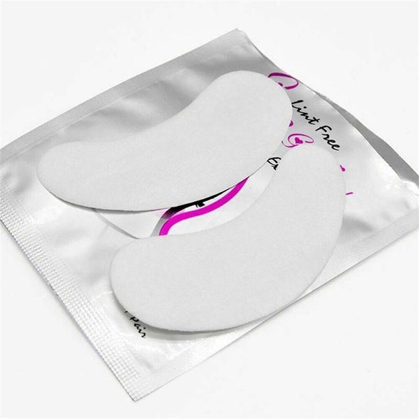 UP 2000 x Under Eye Curve Eyelash Pads Gel Patch Lint Free Lash Extension Beauty