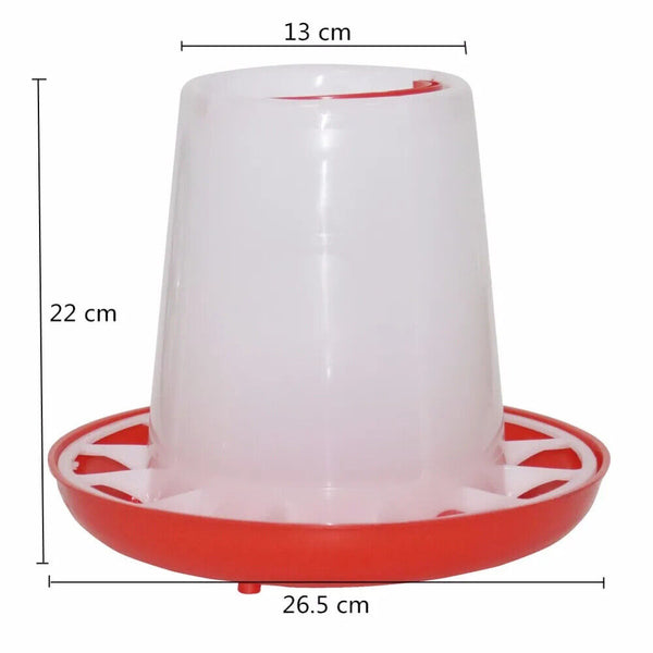 Automatic Chicken Bird Chook Feeder Poultry Feeder Poultry Drinker Bird Waterer