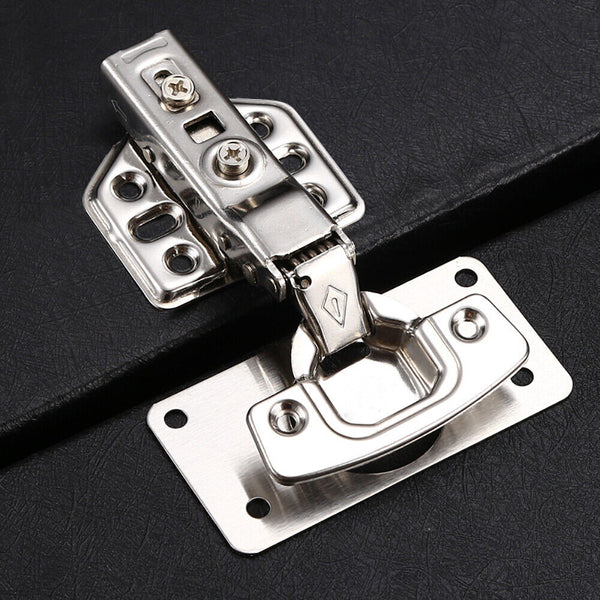 Repair Mount Tool Hinge Repair Plate Rust Resistant Steel Furniture Cupboard