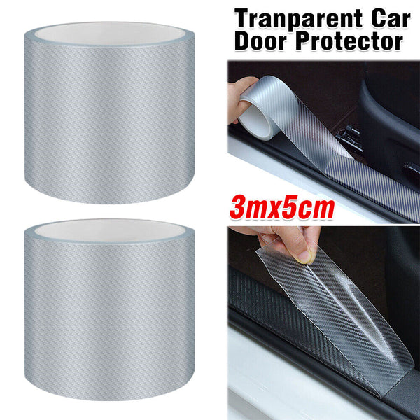 Car Accessories Door Protector Sill Scuff Cover Anti Scratch Sticker 3m*5cm DIY