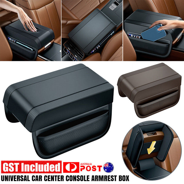 NEW Universal Car Center Console Armrest Box Cushion Cover Pad Mat Protector SUV