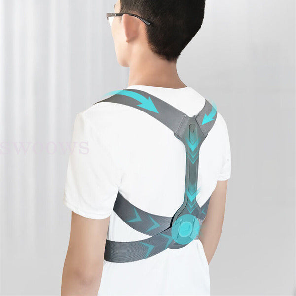 Posture Corrector Clavicle Support Back Straight Shoulders Brace Strap Correct