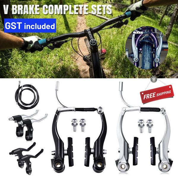 V Brake Complete Sets Front Rear Lever kit MTB Bike Bicycle