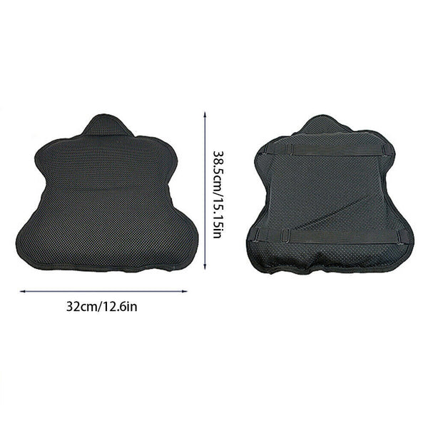 Universal Motorcycle Comfort Gel Seat Cushion Air Motorbike Pillow Pad Cover AU