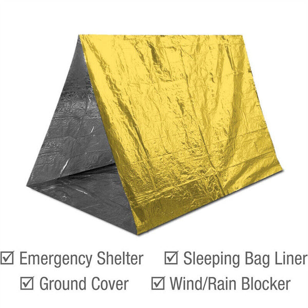1-3x Space Blanket Thermal Thermo Foil Emergency Camping Rescue First Aid