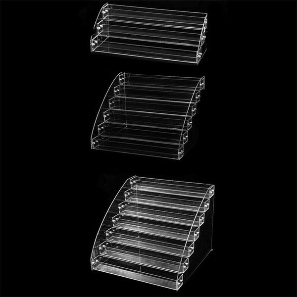 Acrylic Nail Polish Varnish Organiser Holder Desk Storage Stand Display Rack AU