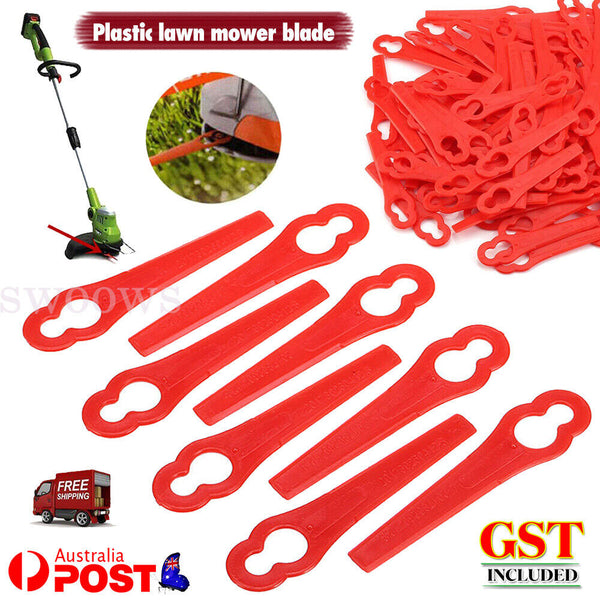 20/30/50/100pcs Grass Trimmer Blades L83 for KULLER OZITO Garden Yard Plastic