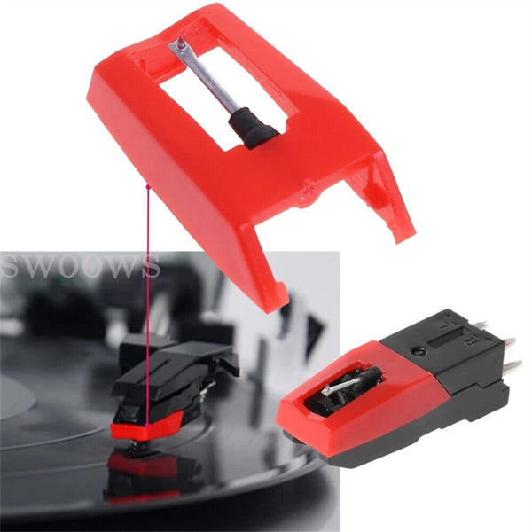 2x Replacement Stylus for Record Player Turntable Needle Gramophone Phonograph