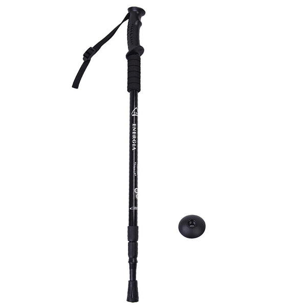 Adjustable Lightweight Hiking Trekking Poles Walking Stick Anti Shock Camping AU