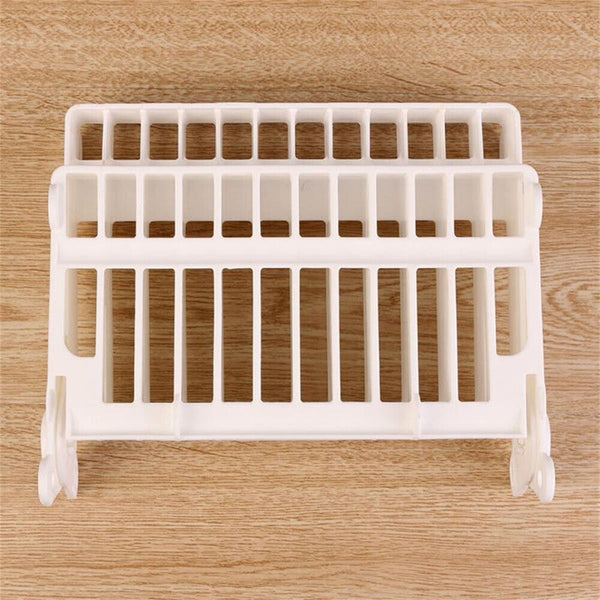 Folding Dish Plate Drying Rack Holder Drainer Kitchen Storage Organizer Stand AU