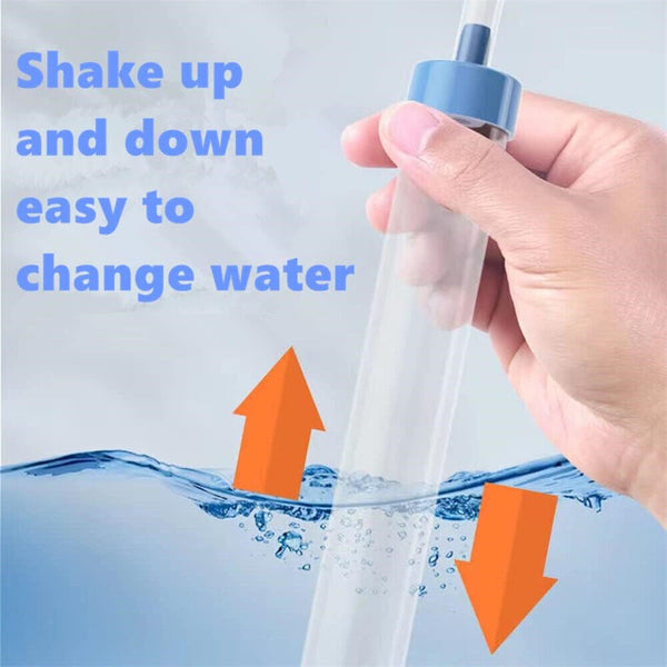 1/2 Fish Tank Aquarium Gravel Cleaner Syphon Vacuum Water Water Filter With Hose