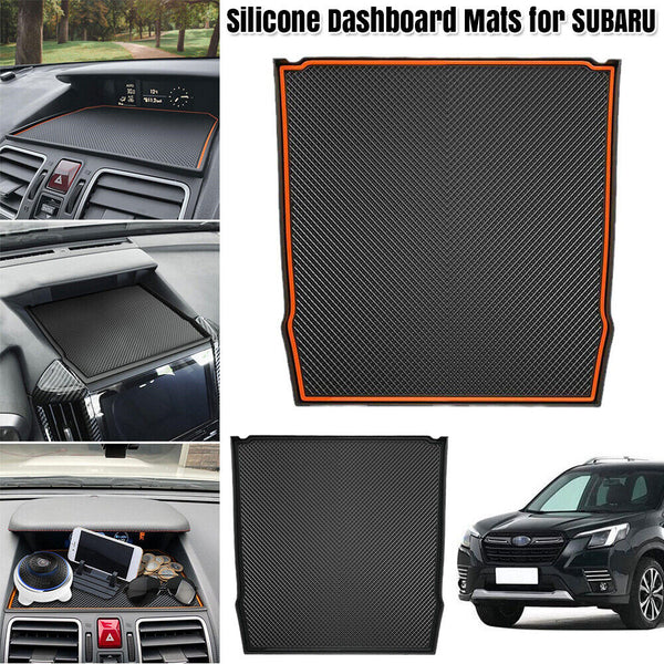 Silicone Dashboard Mats for SUBARU Forester Crosstrek Impreza 2019-2023, FAST